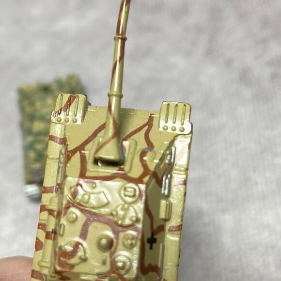 Micro Machines German Tank Set By Galoob 1987 Camo Pattern Toy Miniatures - Picture 7 of 9